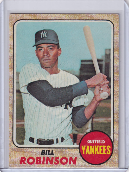 1968 Topps Baseball #337 Bill Robinson - New York Yankees