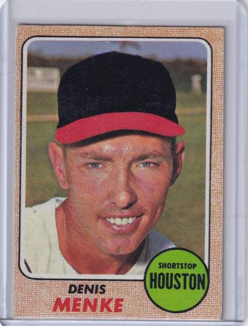 1968 Topps Baseball #232 Denis Menke - Houston Astros