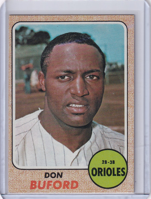 1968 Topps Baseball #194 Don Buford - Baltimore Orioles