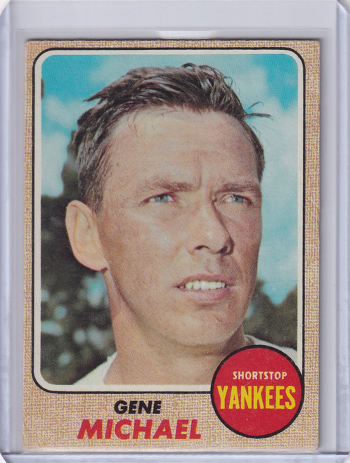 1968 Topps Baseball #299 Gene Michael - New York Yankees