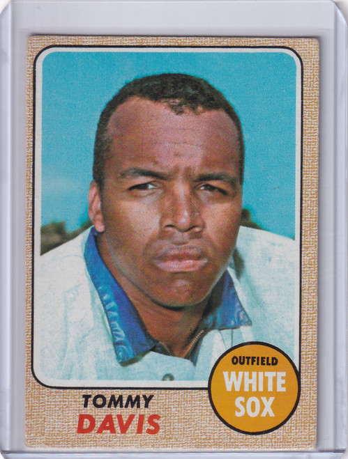 1968 Topps Baseball #265 Tommy Davis - Chicago White Sox