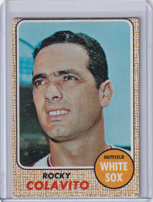 1968 Topps Baseball #99 Rocky Colavito - Chicago White Sox