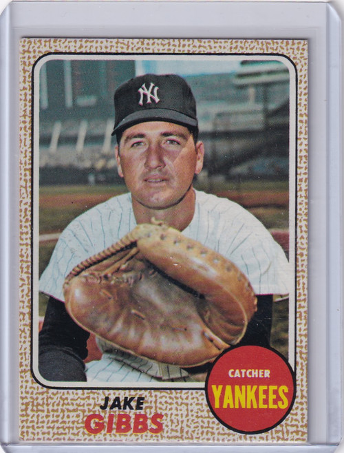 1968 Topps Baseball #89 Jake Gibbs - New York Yankees