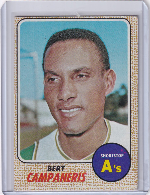 1968 Topps Baseball #109 Bert Campaneris - Oakland Athletics