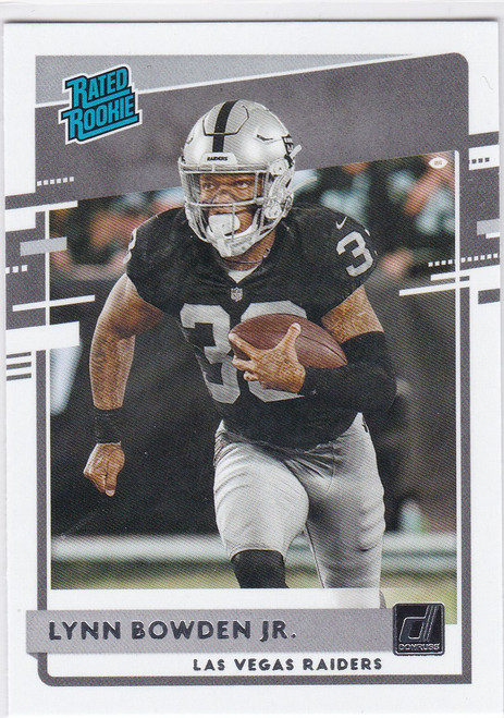 2020 Panini Donruss #332 Lynn Bowden Jr.  RC Las Vegas Raiders