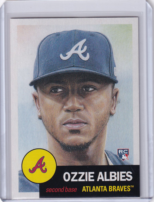 TOPPS BASEBALL LIVING SET #32 Ozzie Albies - Atlanta Braves
