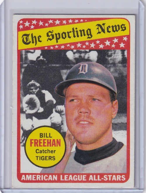 1969 Topps Baseball #431 Bill Freehan - Detroit Tigers AS