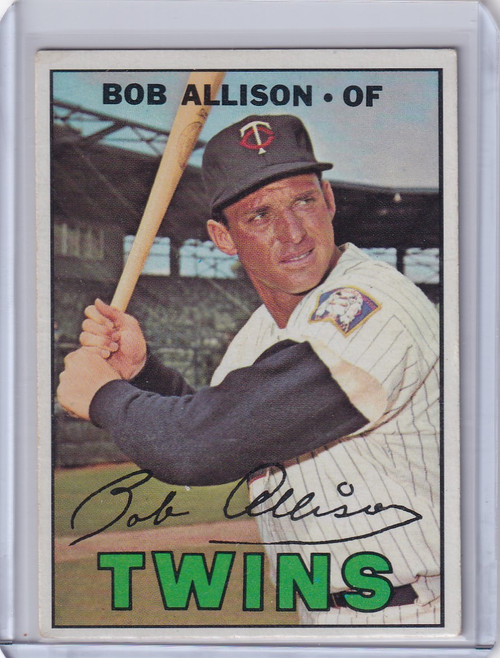 1967 Topps Baseball #194 Bob Allison - Minnesota Twins