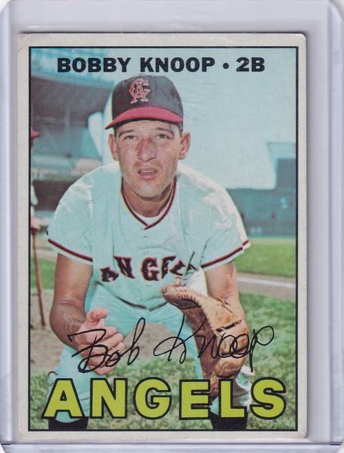 1967 Topps Baseball #175 Bobby Knoop - California Angels