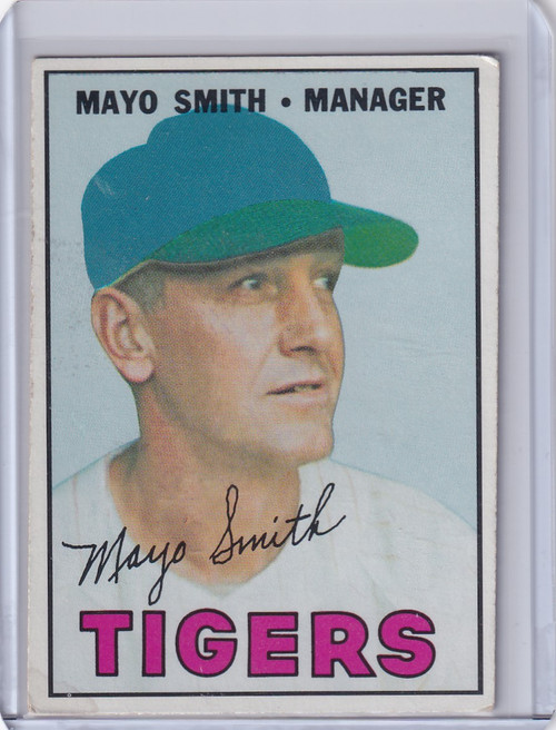 1967 Topps Baseball #321 Mayo Smith - Detroit Tigers