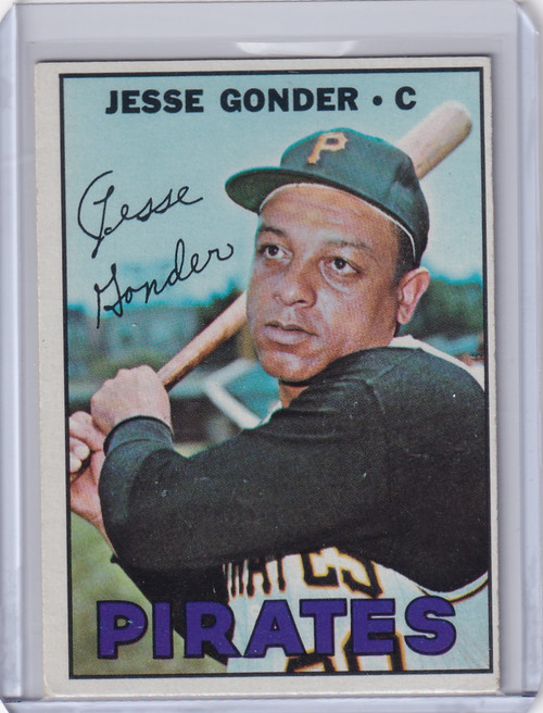 1967 Topps Baseball #301 Jesse Gonder - Pittsburgh Pirates