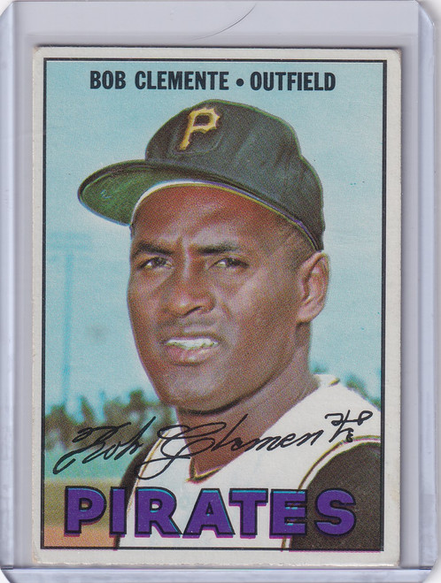 1967 Topps Baseball #400 Roberto Clemente - Pittsburgh Pirates DP