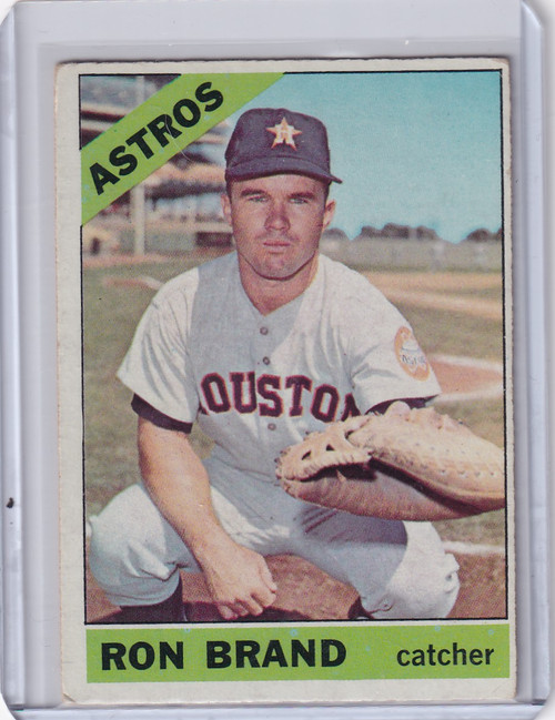 1966 Topps Baseball #394 Ron Brand - Houston Astros
