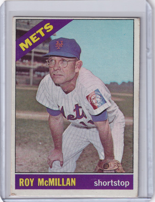 1966 Topps Baseball #421 Roy McMillan - New York Mets