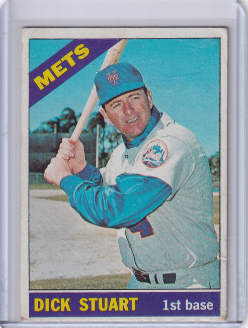 1966 Topps Baseball #480 Dick Stuart - New York Mets