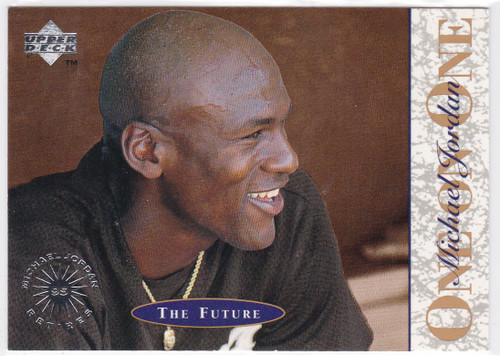 1995 Upper Deck #10 Michael Jordan One On One The Future Chicago White Sox