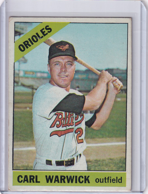 1966 Topps Baseball #247 Carl Warwick - Baltimore Orioles
