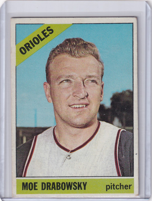 1966 Topps Baseball #291 Moe Drabowsky - Baltimore Orioles