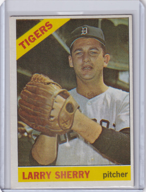 1966 Topps Baseball #289 Larry Sherry - Detroit Tigers