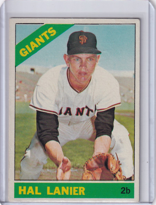 1966 Topps Baseball #271 Hal Lanier - San Francisco Giants