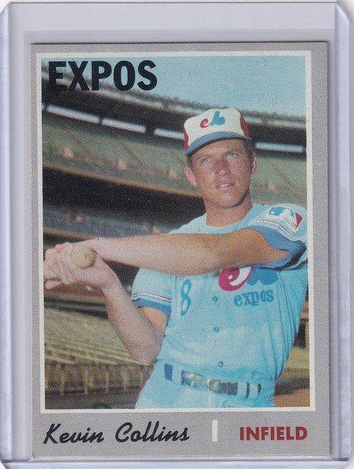 1970 Topps Baseball #707 Kevin Collins - Montreal Expos