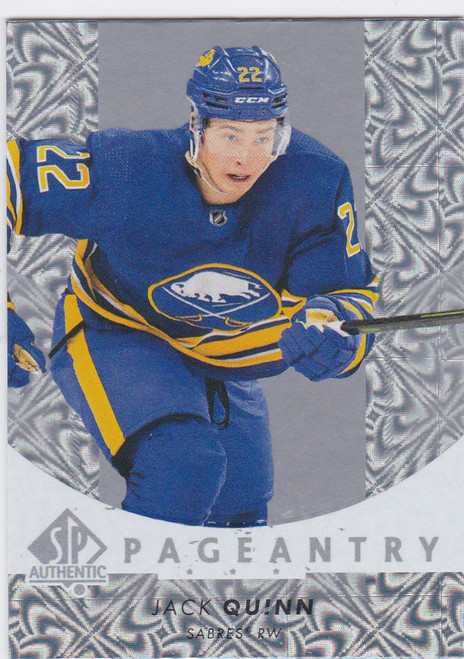 2022-23 Upper Deck #P-22 Jack Quinn Pageantry Buffalo Sabres