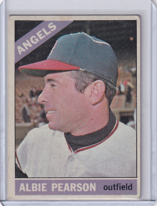 1966 Topps Baseball #83 Albie Pearson - California Angels