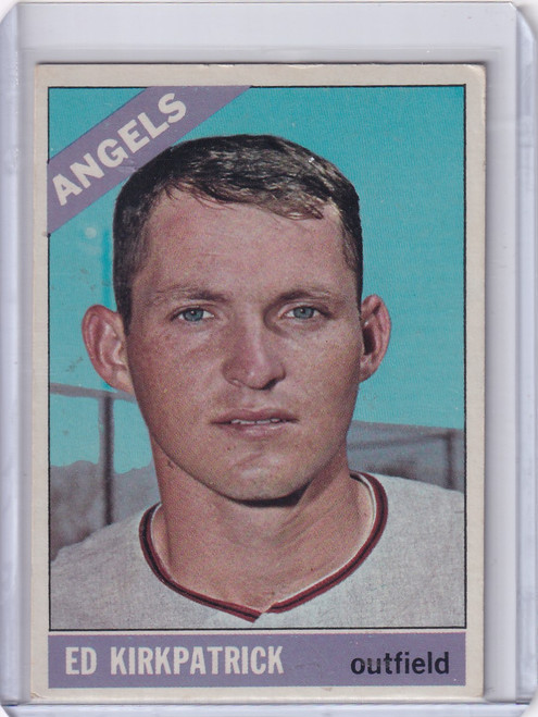 1966 Topps Baseball #102 Ed Kirkpatrick - California Angels