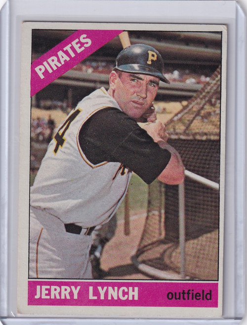 1966 Topps Baseball #182 Jerry Lynch - Pittsburgh Pirates