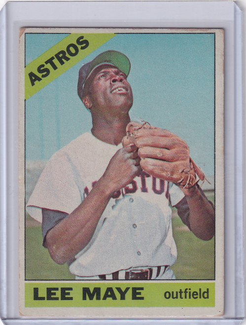 1966 Topps Baseball #162 Lee Maye - Houston Astros