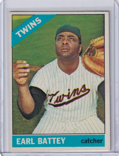 1966 Topps Baseball #240 Earl Battey - Minnesota Twins