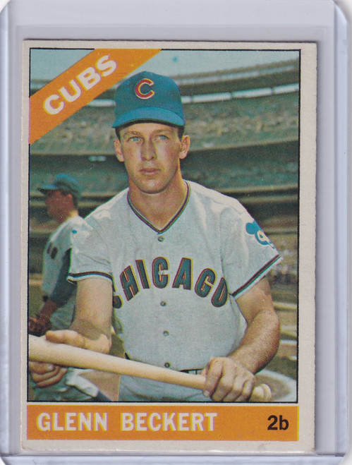 1966 Topps Baseball #232 Glenn Beckert - Chicago Cubs