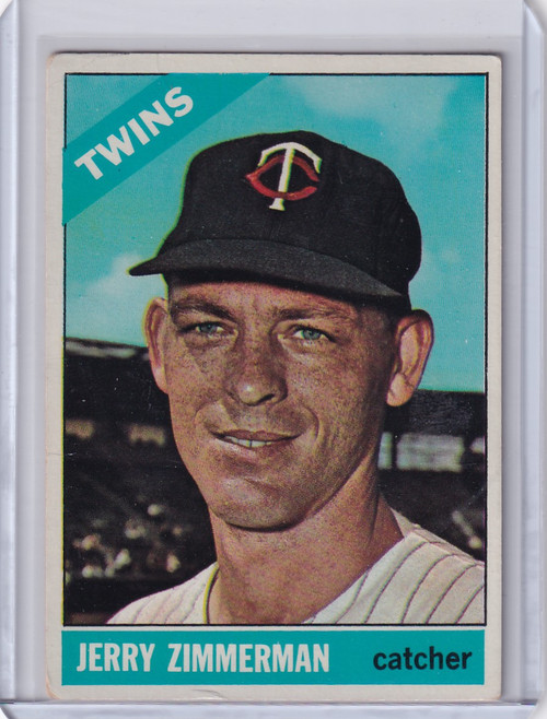 1966 Topps Baseball #73 Jerry Zimmerman - Minnesota Twins