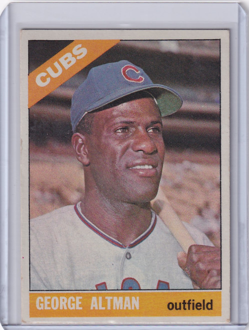 1966 Topps Baseball #146 George Altman - Chicago Cubs