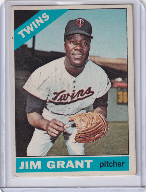 1966 Topps Baseball #40 Mudcat Grant - Minnesota Twins
