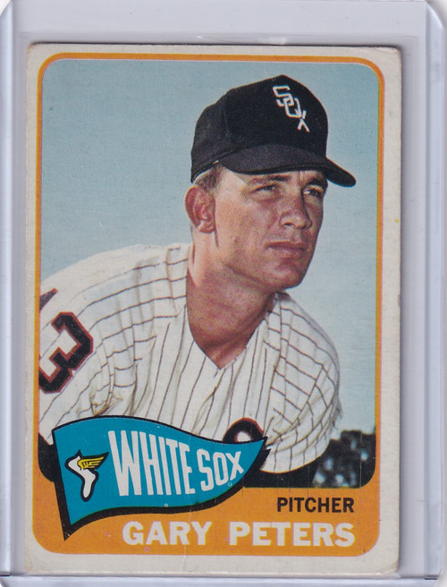 1965 Topps Baseball #430 Gary Peters - Chicago White Sox