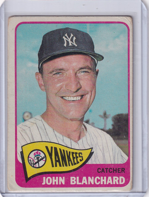 1965 Topps Baseball #388 John Blanchard - New York Yankees