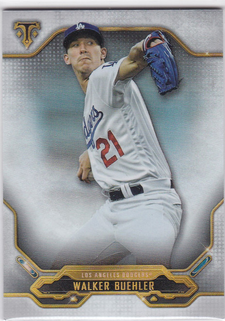 2020 Topps Triple Threads #47 Walker Buehler Los Angeles Dodgers