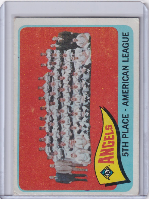 1965 Topps Baseball #293 Los Angeles Angels Team