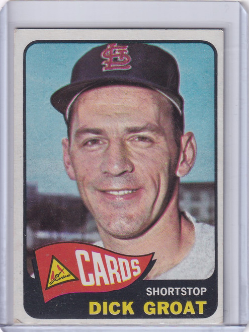 1965 Topps Baseball #275 Dick Groat - St. Louis Cardinals