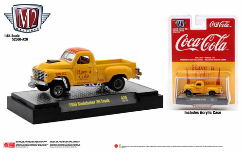 M2 Machines Coca-Cola Release A20 1950 Studebaker 2R Truck