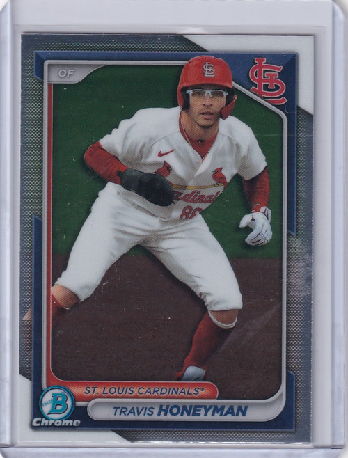 2024 Bowman Baseball #BCP-46 Travis Honeyman - St. Louis Cardinals