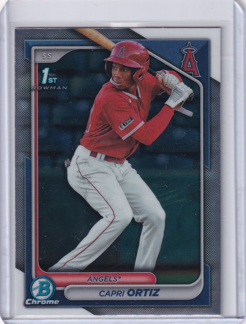 2024 Bowman Baseball #BCP-73 Capri Ortiz - Angels