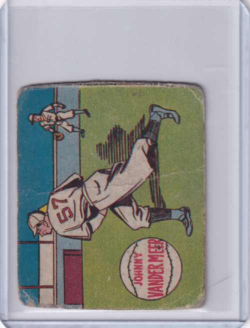 1943 R302-01 M.P. & Co Johnny Vander Meer - Cincinnati Reds