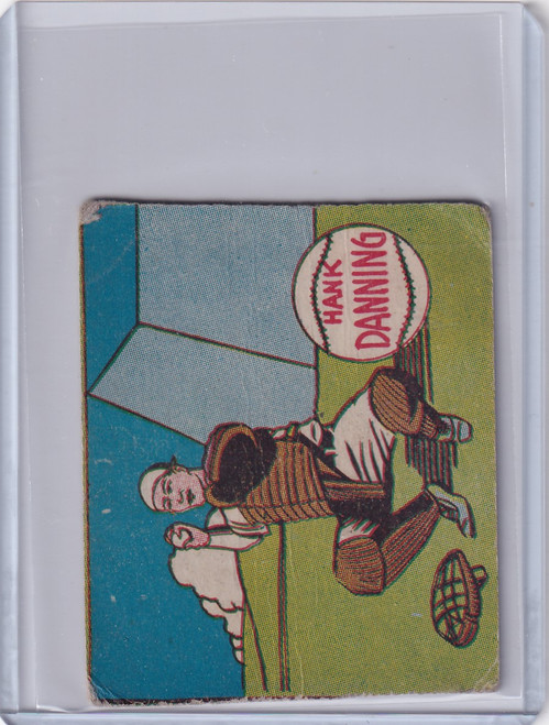 1943 R302-01 M.P. & Co Hank Danning - New York Giants