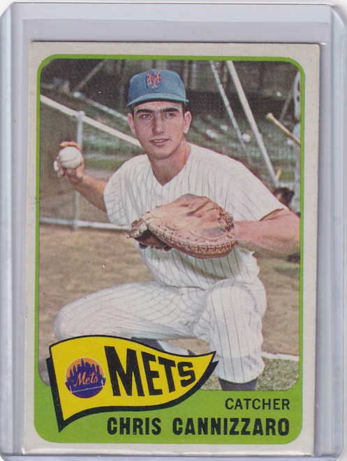 1965 Topps Baseball #61 Chris Cannizzaro - New York Mets