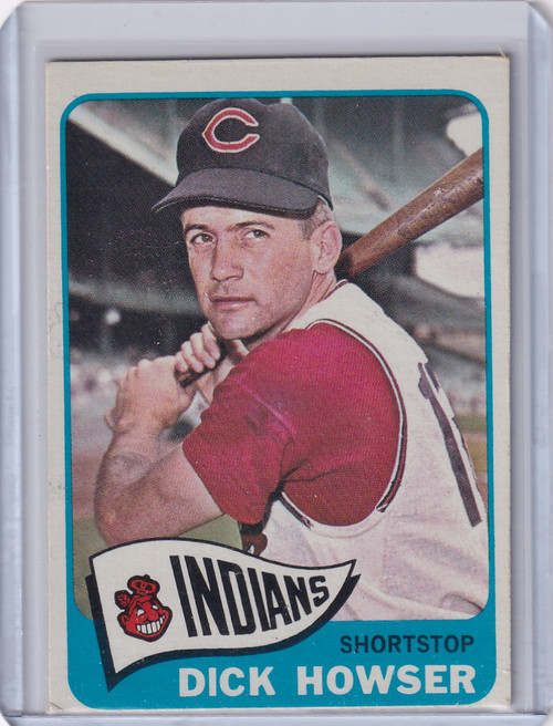 1965 Topps Baseball #92 Dick Howser - Cleveland Indians