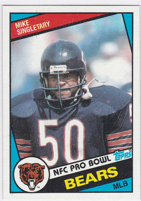 1984 Topps #232 Mike Singletary Pro Bowl Chicago Bears