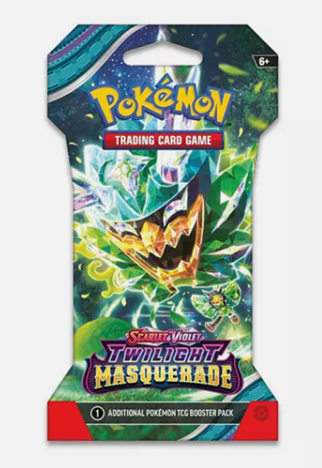 POKEMON TGC: SCARLET AND VIOLET TWILIGHT MASQUERADE: SLEEVED BOOSTER PACK