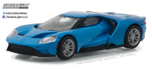 Greenlight 1:64 2017 Ford GT - Blue (Hobby Exclusive)